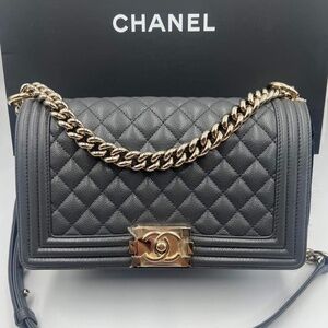 Chanel 10 Bag gray